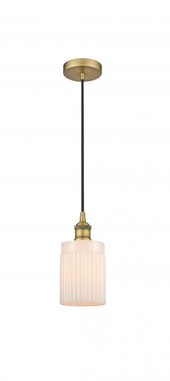 Hadley - 1 Light - 5 inch - Brushed Brass - Cord hung - Mini Pendant (3442|616-1P-BB-G341)