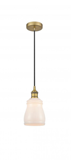 Ellery - 1 Light - 5 inch - Brushed Brass - Cord hung - Mini Pendant (3442|616-1P-BB-G391)