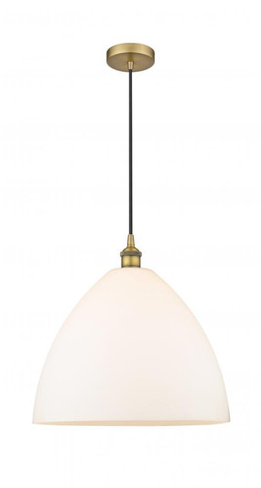 Bristol - 1 Light - 16 inch - Brushed Brass - Cord hung - Pendant (3442|616-1P-BB-GBD-161)
