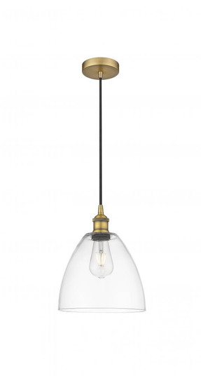 Bristol - 1 Light - 9 inch - Brushed Brass - Cord hung - Mini Pendant (3442|616-1P-BB-GBD-92)