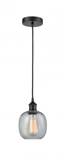 Belfast - 1 Light - 6 inch - Matte Black - Cord hung - Mini Pendant (3442|616-1P-BK-G104-LED)