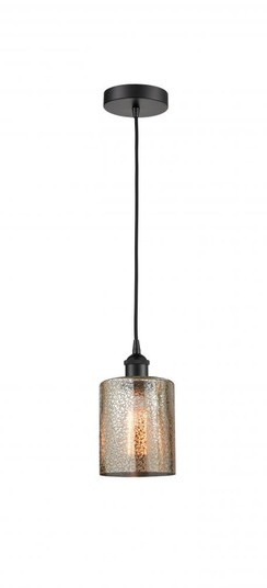 Cobbleskill - 1 Light - 5 inch - Matte Black - Cord hung - Mini Pendant (3442|616-1P-BK-G116)