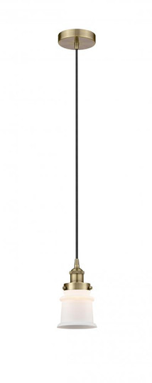 Canton - 1 Light - 5 inch - Antique Brass - Cord hung - Mini Pendant (3442|616-1PH-AB-G181S)
