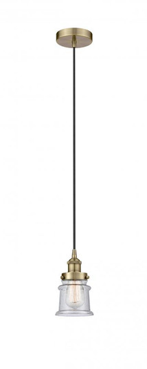 Canton - 1 Light - 5 inch - Antique Brass - Cord hung - Mini Pendant (3442|616-1PH-AB-G184S)
