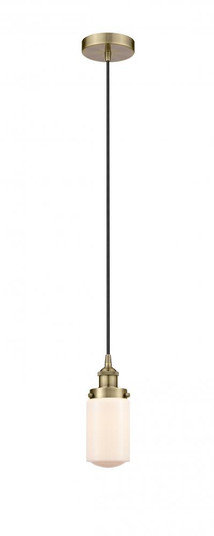 Dover - 1 Light - 5 inch - Antique Brass - Cord hung - Mini Pendant (3442|616-1PH-AB-G311)