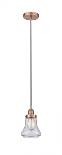 Bellmont - 1 Light - 6 inch - Antique Copper - Cord hung - Mini Pendant (3442|616-1PH-AC-G194)