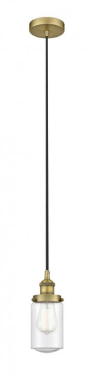 Dover - 1 Light - 5 inch - Brushed Brass - Cord hung - Mini Pendant (3442|616-1PH-BB-G314)