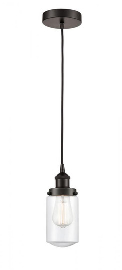 Dover - 1 Light - 5 inch - Oil Rubbed Bronze - Cord hung - Mini Pendant (3442|616-1PH-OB-G312-LED)