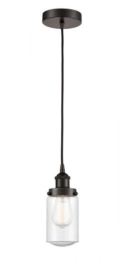 Dover - 1 Light - 5 inch - Oil Rubbed Bronze - Cord hung - Mini Pendant (3442|616-1PH-OB-G314)