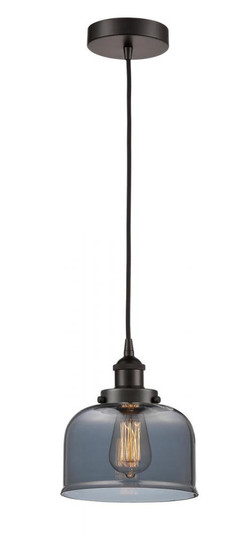 Bell - 1 Light - 8 inch - Oil Rubbed Bronze - Cord hung - Mini Pendant (3442|616-1PH-OB-G73-LED)