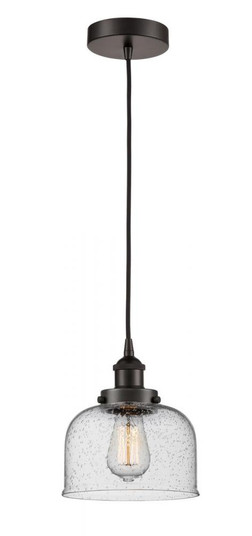 Bell - 1 Light - 8 inch - Oil Rubbed Bronze - Cord hung - Mini Pendant (3442|616-1PH-OB-G74)