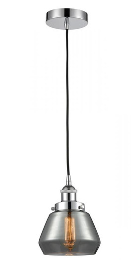 Fulton - 1 Light - 7 inch - Polished Chrome - Cord hung - Mini Pendant (3442|616-1PH-PC-G173-LED)