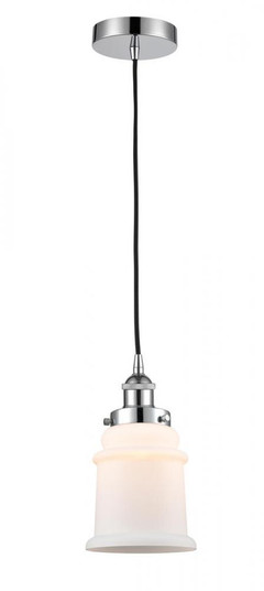 Canton - 1 Light - 6 inch - Polished Chrome - Cord hung - Mini Pendant (3442|616-1PH-PC-G181)
