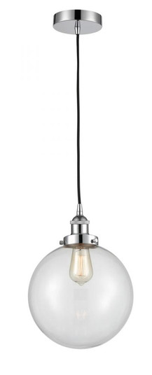 Beacon - 1 Light - 10 inch - Polished Chrome - Cord hung - Mini Pendant (3442|616-1PH-PC-G202-10)