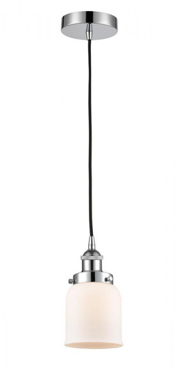 Bell - 1 Light - 5 inch - Polished Chrome - Cord hung - Mini Pendant (3442|616-1PH-PC-G51)