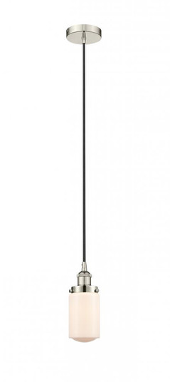 Dover - 1 Light - 5 inch - Polished Nickel - Cord hung - Mini Pendant (3442|616-1PH-PN-G311)