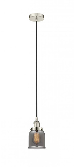 Bell - 1 Light - 5 inch - Polished Nickel - Cord hung - Mini Pendant (3442|616-1PH-PN-G53-LED)