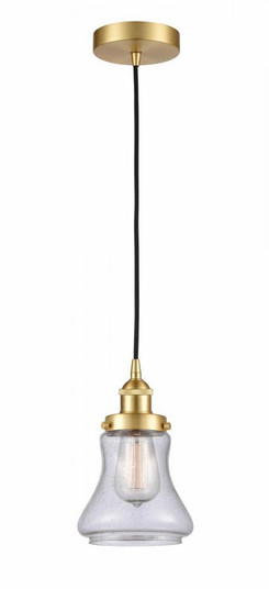 Bellmont - 1 Light - 6 inch - Satin Gold - Cord hung - Mini Pendant (3442|616-1PH-SG-G194-LED)