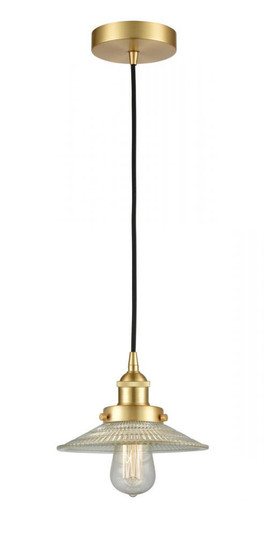 Halophane - 1 Light - 9 inch - Satin Gold - Cord hung - Mini Pendant (3442|616-1PH-SG-G2)