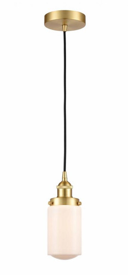 Dover - 1 Light - 5 inch - Satin Gold - Cord hung - Mini Pendant (3442|616-1PH-SG-G311-LED)