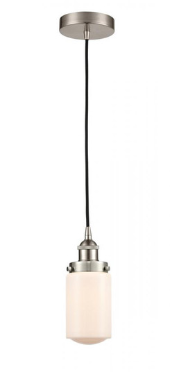 Dover - 1 Light - 5 inch - Brushed Satin Nickel - Cord hung - Mini Pendant (3442|616-1PH-SN-G311)