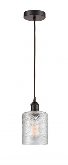 Cobbleskill - 1 Light - 5 inch - Oil Rubbed Bronze - Cord hung - Mini Pendant (3442|616-1P-OB-G112-LED)