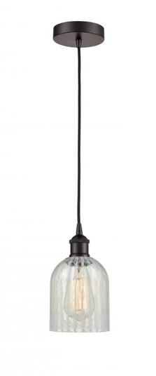 Caledonia - 1 Light - 5 inch - Oil Rubbed Bronze - Cord hung - Mini Pendant (3442|616-1P-OB-G2511-LED)