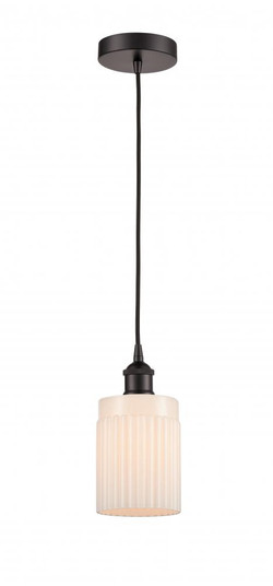 Hadley - 1 Light - 5 inch - Oil Rubbed Bronze - Cord hung - Mini Pendant (3442|616-1P-OB-G341)