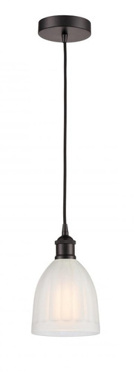 Brookfield - 1 Light - 6 inch - Oil Rubbed Bronze - Cord hung - Mini Pendant (3442|616-1P-OB-G441-LED)