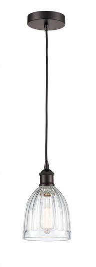 Brookfield - 1 Light - 6 inch - Oil Rubbed Bronze - Cord hung - Mini Pendant (3442|616-1P-OB-G442)
