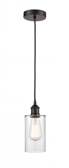 Clymer - 1 Light - 4 inch - Oil Rubbed Bronze - Cord hung - Mini Pendant (3442|616-1P-OB-G802-LED)