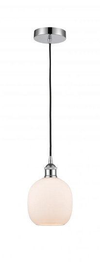 Belfast - 1 Light - 6 inch - Polished Chrome - Cord hung - Mini Pendant (3442|616-1P-PC-G101-LED)