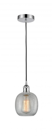 Belfast - 1 Light - 6 inch - Polished Chrome - Cord hung - Mini Pendant (3442|616-1P-PC-G105-LED)