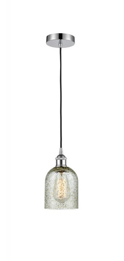 Caledonia - 1 Light - 5 inch - Polished Chrome - Cord hung - Mini Pendant (3442|616-1P-PC-G259-LED)