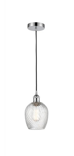 Salina - 1 Light - 6 inch - Polished Chrome - Cord hung - Mini Pendant (3442|616-1P-PC-G292)