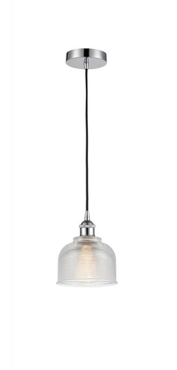 Dayton - 1 Light - 6 inch - Polished Chrome - Cord hung - Mini Pendant (3442|616-1P-PC-G412)
