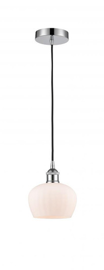 Fenton - 1 Light - 7 inch - Polished Chrome - Cord hung - Mini Pendant (3442|616-1P-PC-G91)