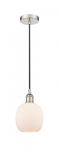 Belfast - 1 Light - 6 inch - Polished Nickel - Cord hung - Mini Pendant (3442|616-1P-PN-G101)