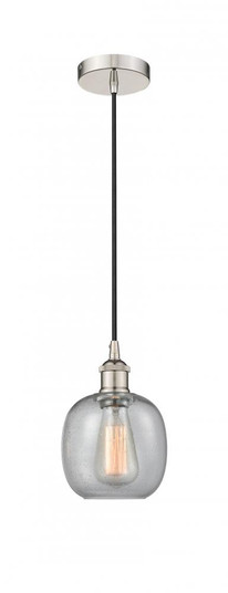 Belfast - 1 Light - 6 inch - Polished Nickel - Cord hung - Mini Pendant (3442|616-1P-PN-G104)