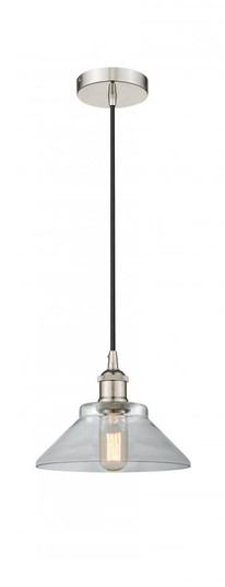 Orwell - 1 Light - 8 inch - Polished Nickel - Cord hung - Mini Pendant (3442|616-1P-PN-G132)