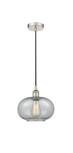 Gorham - 1 Light - 10 inch - Polished Nickel - Cord hung - Mini Pendant (3442|616-1P-PN-G247-LED)