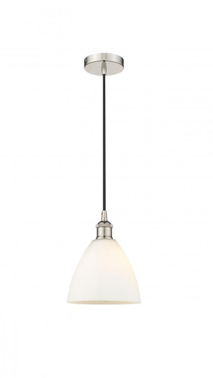 Bristol - 1 Light - 8 inch - Polished Nickel - Cord hung - Mini Pendant (3442|616-1P-PN-GBD-751)
