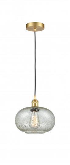 Gorham - 1 Light - 10 inch - Satin Gold - Cord hung - Mini Pendant (3442|616-1P-SG-G249)