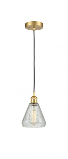 Conesus - 1 Light - 6 inch - Satin Gold - Cord hung - Mini Pendant (3442|616-1P-SG-G275)