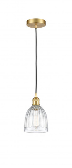 Brookfield - 1 Light - 6 inch - Satin Gold - Cord hung - Mini Pendant (3442|616-1P-SG-G442)