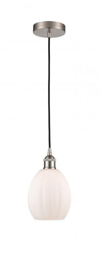 Eaton - 1 Light - 6 inch - Brushed Satin Nickel - Cord hung - Mini Pendant (3442|616-1P-SN-G81)