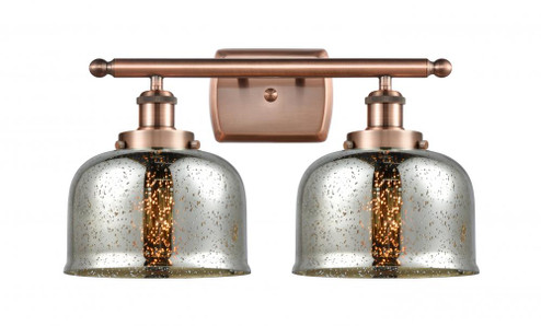 Bell - 2 Light - 18 inch - Antique Copper - Bath Vanity Light (3442|916-2W-AC-G78)