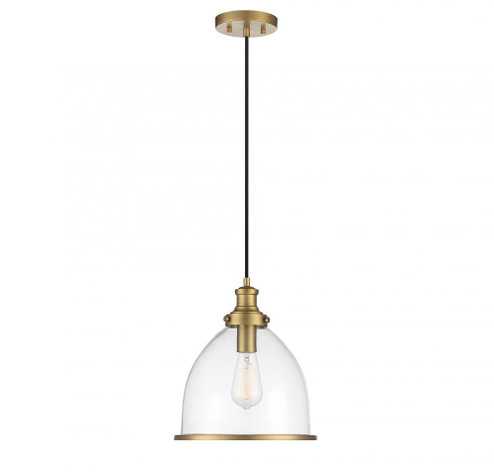 1-Light Pendant in Natural Brass (8483|M70119NB)