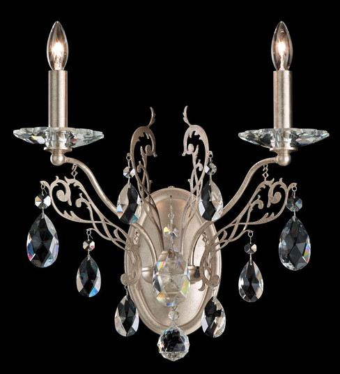 Filigrae 2 Light 120V Wall Sconce in Heirloom Gold with Clear Heritage Handcut Crystal (168|FE7002N-22H)