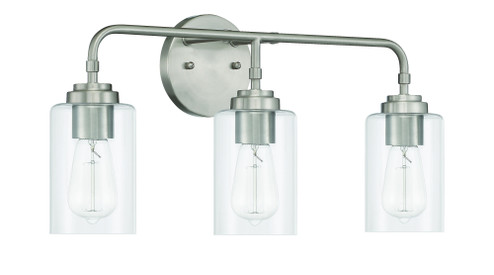 Stowe 3 Light Vanity in Brushed Polished Nickel (20|56003-BNK)